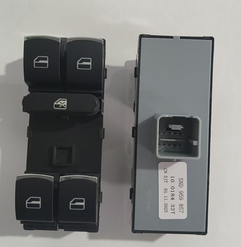 OEM 5ND959857 5ND 959 857 Auto Switch Manufacturer Car Power Window Switch for VOLKSWAGEN VW Golf Jetta MK5 MK6 Passat